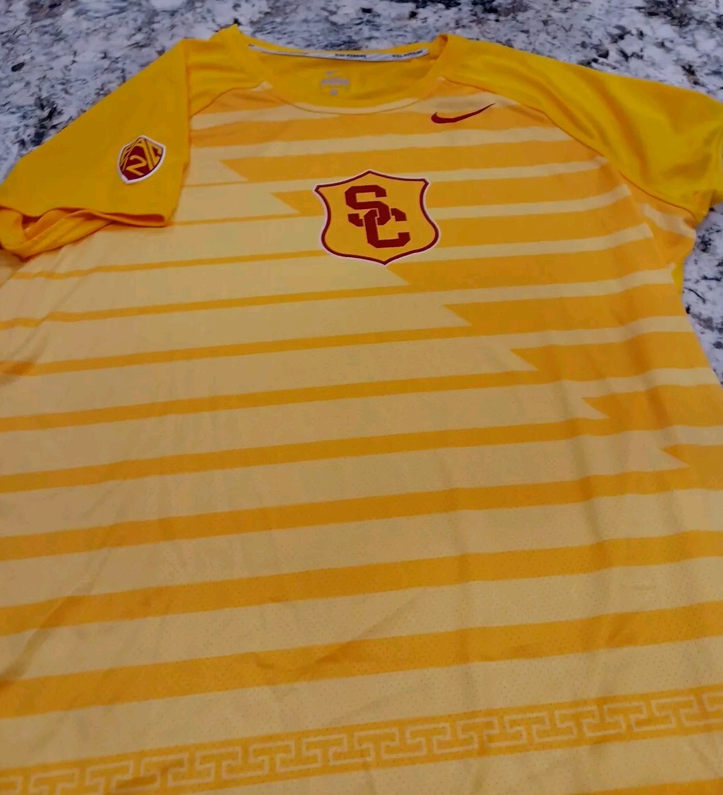 USC Trojans Nike Running TRACK FIELD WOMENS SZ XL TOP PAC 12