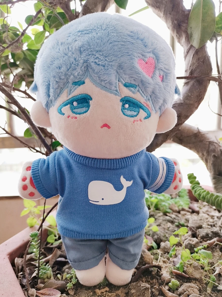 15cm 20cm Plush Doll Clothes Whale Hoodie Jeans Outfit For Baby