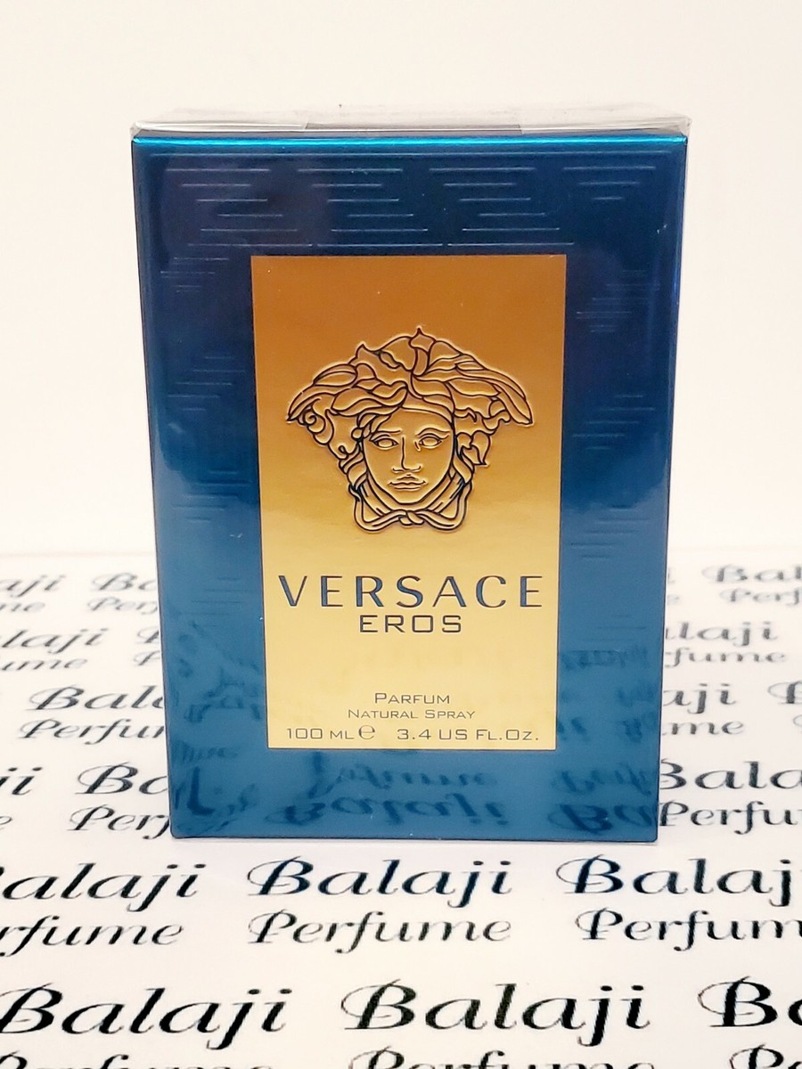 VERSACE EROS PARFUM 3.4 OZ / 100 ML FOR MEN (NIB) SEALED