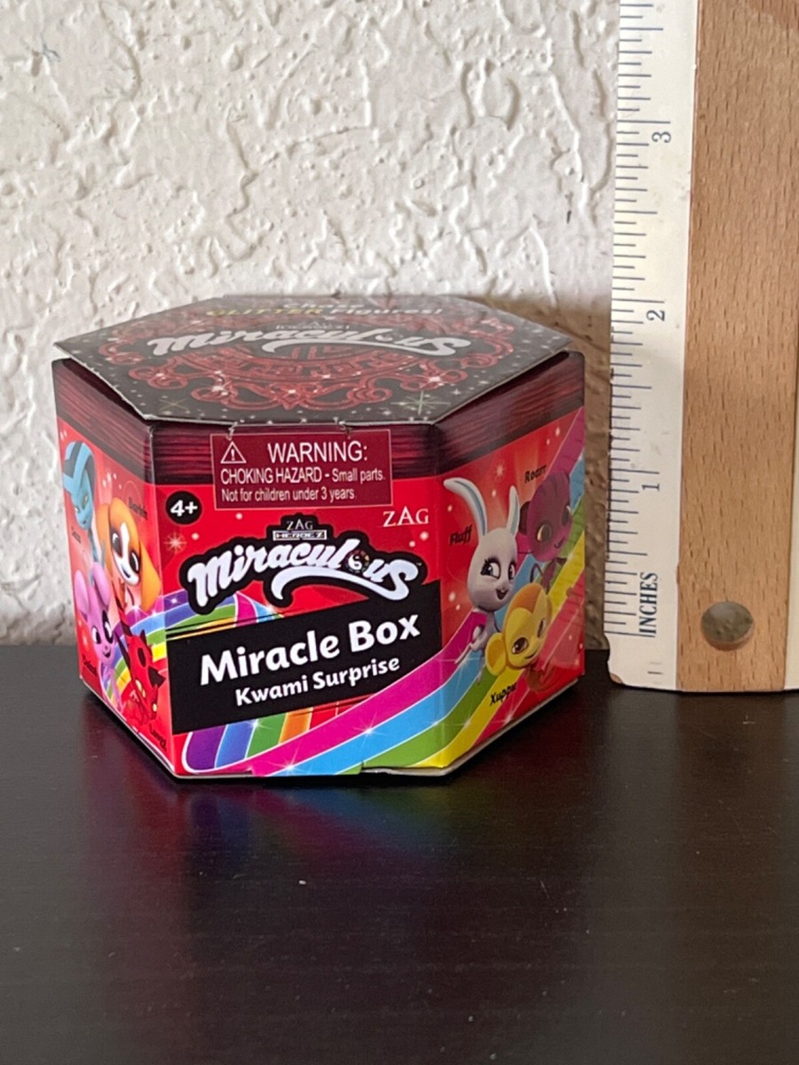 Miraculous Ladybug Mini Figure STOMPP Miracle Box Kwami Surprise