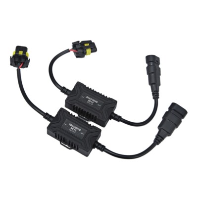 9006 9005 9012 LED Headlight Canbus Error Free Anti Flicker Resistor Decoder 2x