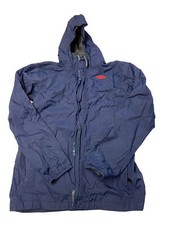 Boys THE NORTH FACE Blue Lined HyVent Shell Rain Jacket Sz XL