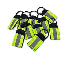 Lightning X Hi-Vis Reflective Balistic Nylon Webbing Zipper Pulls for EMT, Tacti
