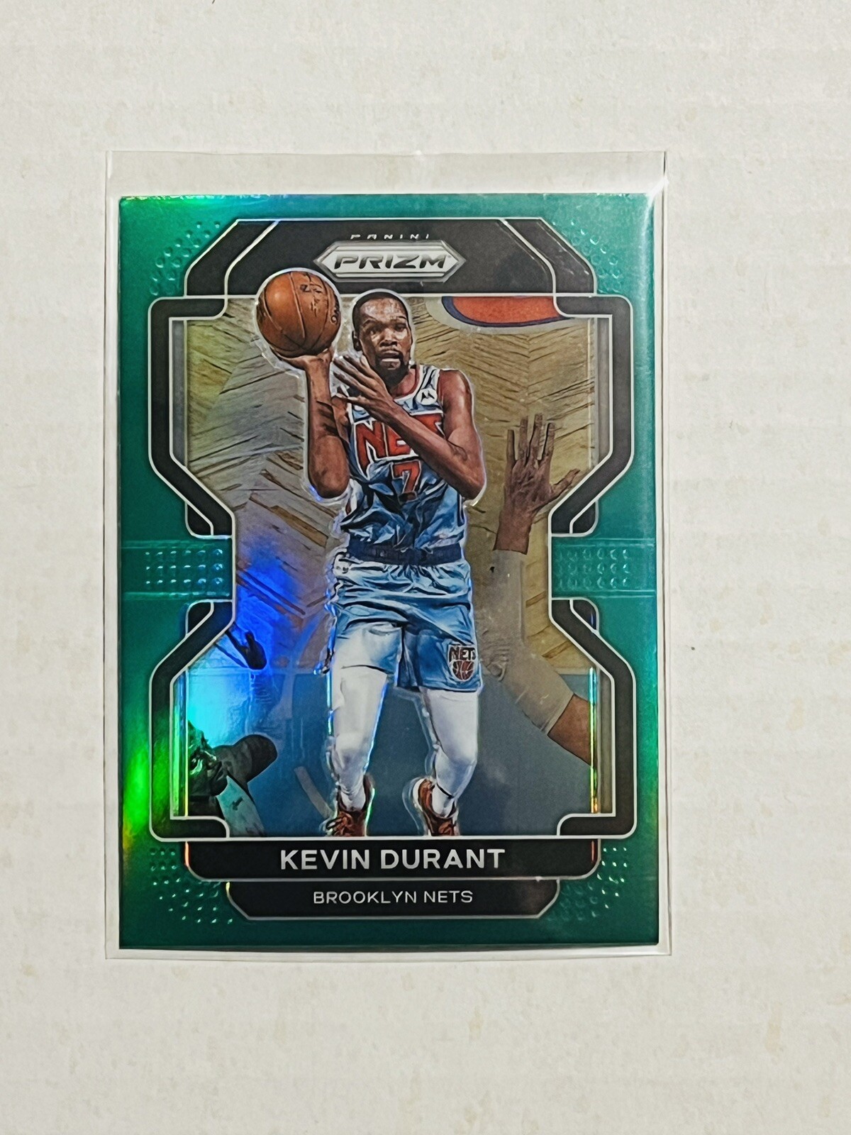 KEVIN DURANT 2021-22 Panini Prizm Green Prizm #120 Suns