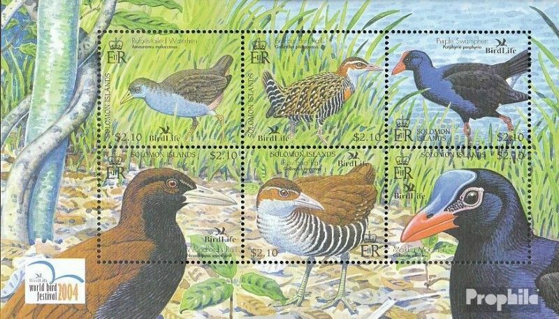 Solomon islands block76 mint All items in the store Vogelfestival MNH 2004 Special Campaign