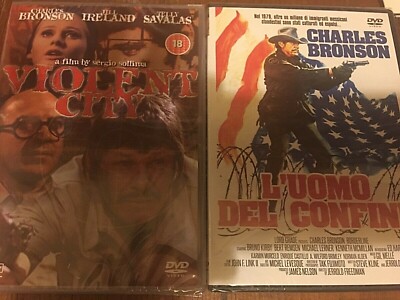 Violent City DVD AUDIO ITA EN + L homme del confine dvd SEALED Charles Bronson
