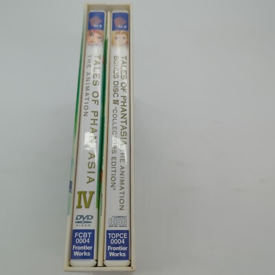 匿名配送　Tales of Phantasia DVD コレクターズエディション Tales of Phantasia The Animation Collectors Edition Vol 4 Bonus
