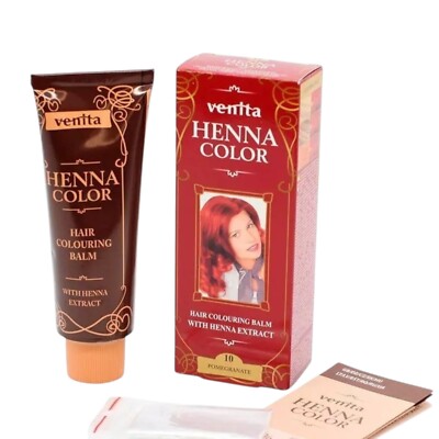 Henna Venita Haarbalsam Pflanzliche Haarfarbe Naturhaarfärbemittel Creme Farbe