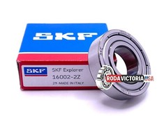 SKF 16002 ZZ Deep Groove Ball Bearings, Metal Shielded 15x32x8 mm