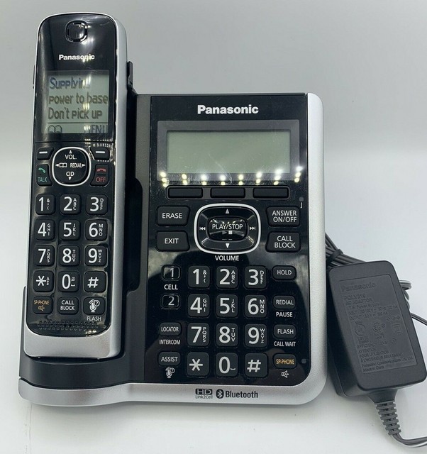 Panasonic KXTGF670 Base KXTGFA61 Handset Phone Voicemail Answering