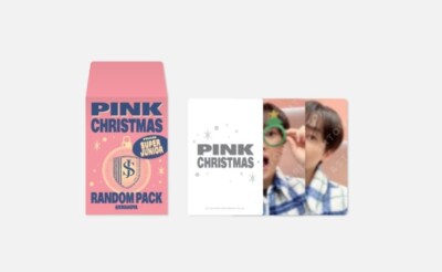 SUPER JUNIOR 2022 PINK CHRISTMAS SMTOWN OFFICIAL MD PHOTO CARD