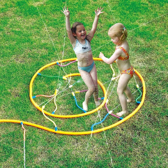 outdoor water play sprinklers