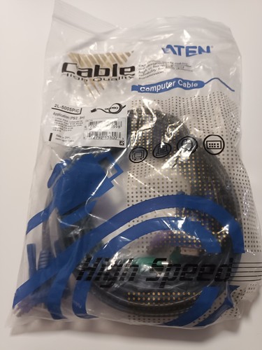 ATEN 2L-5005P/C PS/2 KVM-Kabel (R2S8.4B2), 5 Meter - Bild 2 von 2