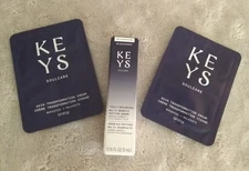 KEYS Soulcare Skincare SAMPLES Truly Becoming Peptide Serum + Skin Cream