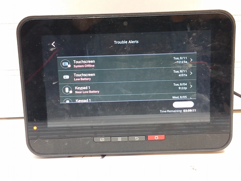 XFINITY Technicolor iControl TCA203COM Automation Touchscreen Replacement Panel - Image 3 of 4
