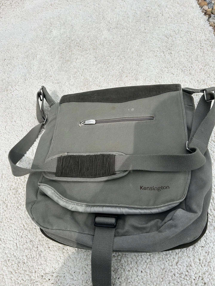 Kensington Alforja Portátil Estuche de Transporte Negro Mochila Bolso de Hombro Foto 2 de 4