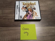 Tangled DS Case and Manual ONLY No Game Includes Poster Free Shipping
