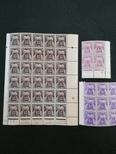 Timbre Taxe, Neufs**, N78 Bloc De 30 Timbs, N84 Bloc De 9 Timbs Et Bloc De 4...