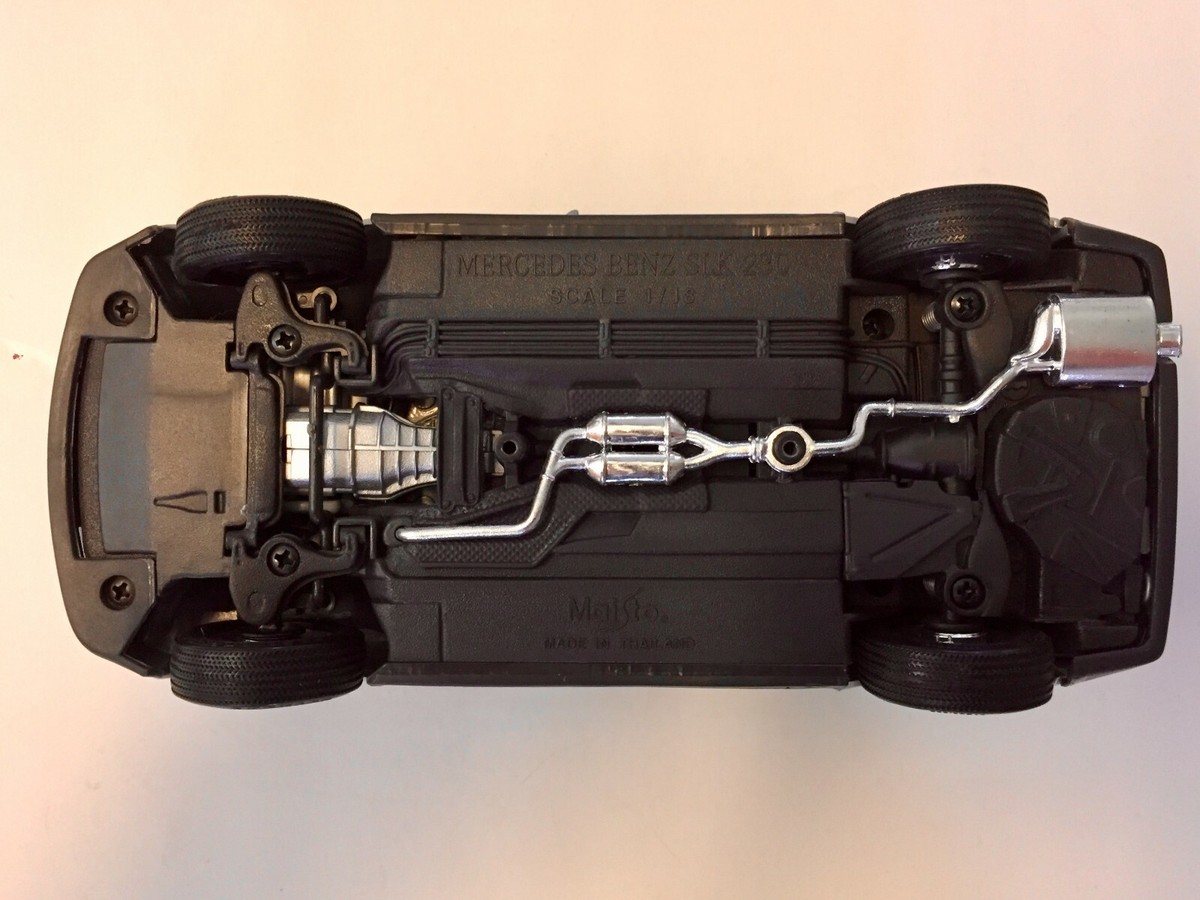 Mercedes Benz SLK 230 - Silver - 1/18 Scale - Maisto - 1996 | eBay