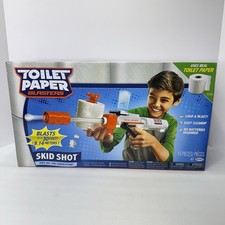 Toilet Paper Blasters Rapid Fire TP Blaster Storm Skid Shots - New Sealed -