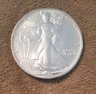 1991 American Silver Eagle Dollar Ch Unc 63