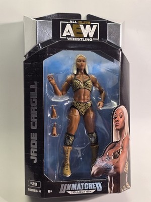 Jazwares AEW Wrestling All Elite Series 4 #28 JADE CARGILL Figure Unmatched 