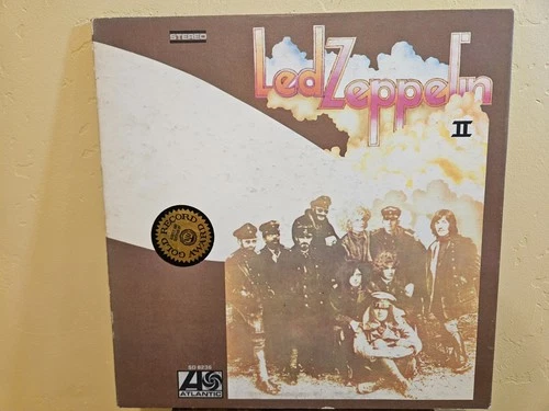 Led Zeppelin – Led Zeppelin II LP Vinyl Record Atlantic SD 8236 Classic Rock VG