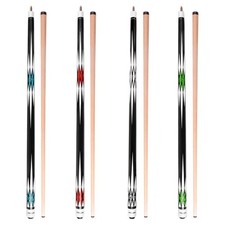 Pool Cue Stick - 58 inch Canadian Maple Billiard Pool Stick 21oz