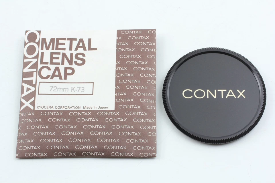 [Brand New] CONTAX K-73 K73 72mm Screw In Metal Lens Cap Black From Japan - Image 2 of 4