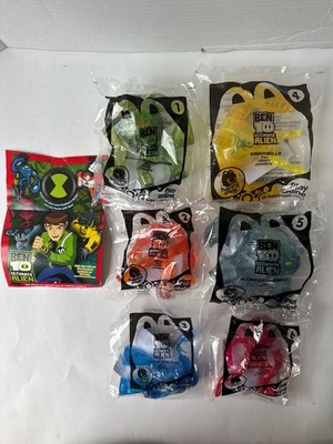 2011 McDonald s Happy Meal Toys Ben 10 Ultimate Alien Full Set #1-6