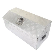 Trailer Tongue Tool Box Diamond Tread for Pick Up Truck Bed RV ATV 30"x13"x13"