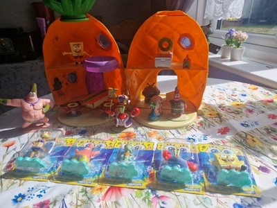 Spongebob Schwammkopf Haus Ananas Haus Spielset mit neuen Figuren & Möbeln