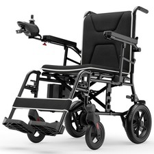 Verpal Lightweight Foldable Electric Wheelchair for Seniors Adults,15 Miles