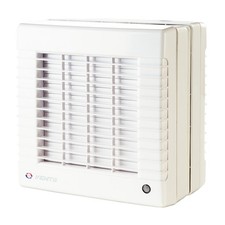 Fensterventilator 125 mm Abluft Ventilator Feuchtesensor Fenster Einbau Lüfter