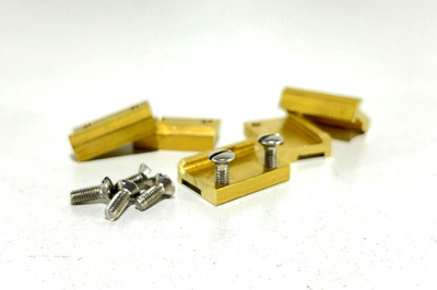 Sonderangebot! neu Train Line Schraubschienenverbinder Spur G 19mm, 50 Stck.