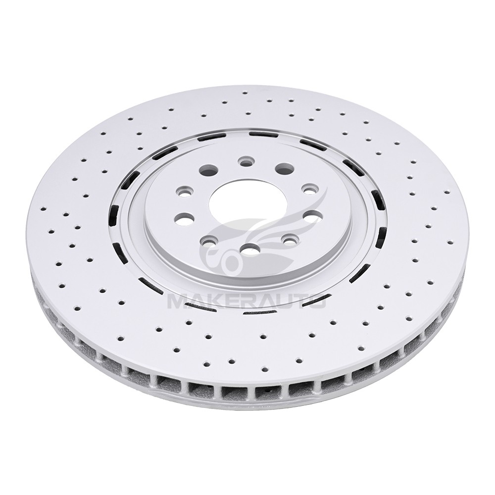 New Front Brake Pads Rotors For Maserati Levante S 670037769 673005715