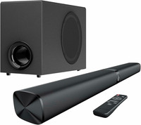 GarageRock 110w Speaker System Sound Bar with Subwoofer for TV