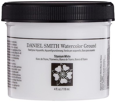 Watercolor Ground Titanium White 4oz Jar 284055002 Pack of 1