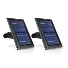 Wasserstein Ring Spotlight Cam/Ring Stick Up Cam Battery cream Solar Panel 2-Pk