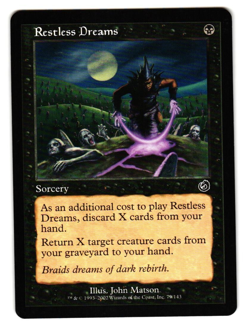 Restless Dreams 79 Common Torment Magic: The Gathering Near Mint