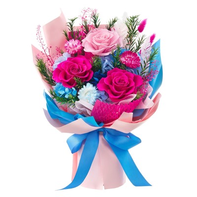 Preserved Flowers Bouquet, Forever Flowers, Birthday Gifts for Women, Mother,...