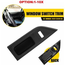 Master Power Window Switch Bezel Trim Silver for Toyota Yaris Hatchback 2012-15