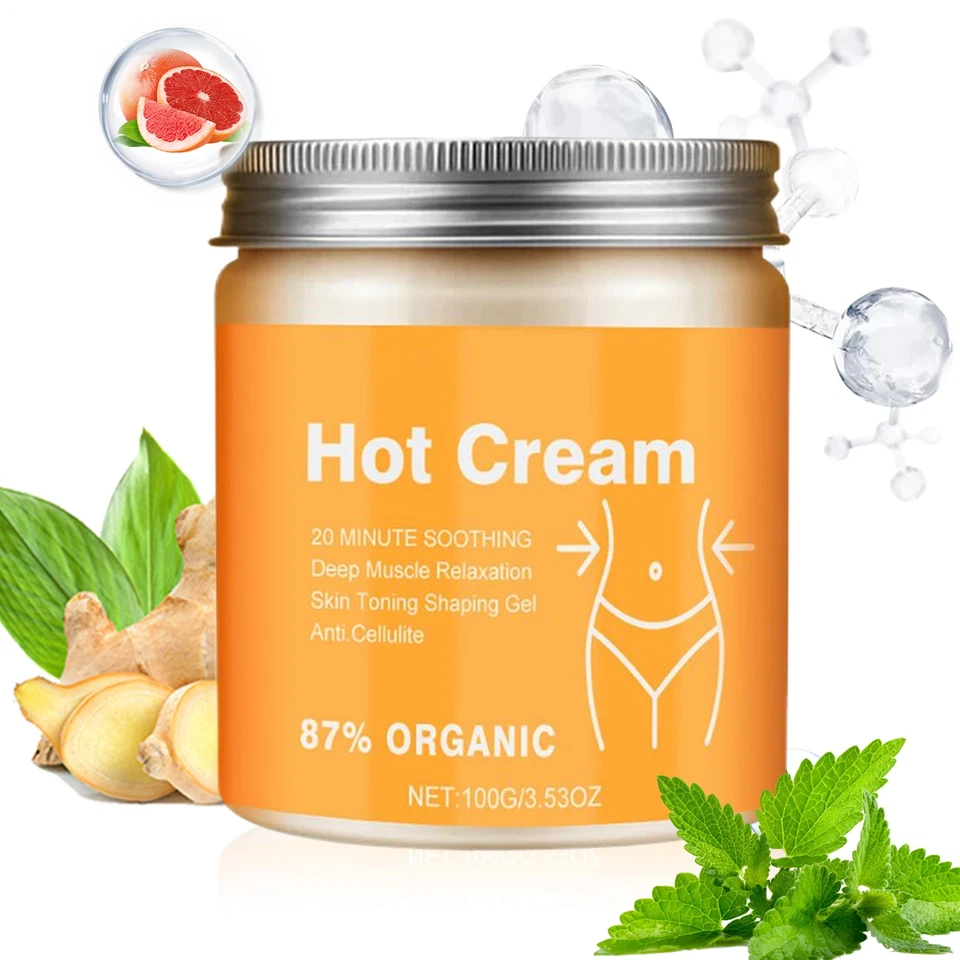 HOT CREAM Intensive Fat Burning Cream Gel Firm Hot Body Slim Weight Loss Cream - Image 4 of 4