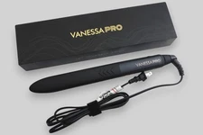 VANESSA PRO Flat Iron Hair Straightener, 100% Pure Titanium Flat Iron