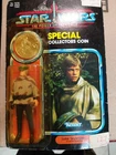 Star Wars 1985 Luke Skywalker Poncho Endor Action Figure Original POTF