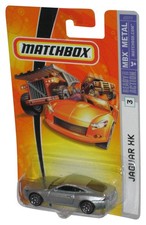 Coche de juguete fundido a presión Matchbox MBX Metal (2006) plateado Jaguar XK #3