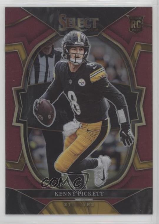 2022 Panini Select Concourse Maroon Prizm 104/149 Kenny Pickett #64 17ma