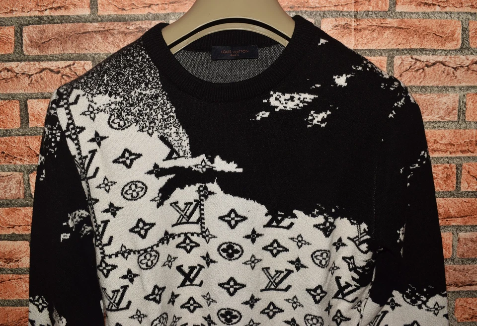 Suéter Louis Vuitton para mujer con monograma talla L Foto 2 de 4