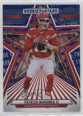 2024 Panini Rookies & Stars True Blue 147/149 Patrick Mahomes II #49 9o3