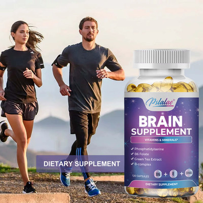 Brain Supplement Boosts Brain Function, Helps Improve Memory, Concentration 120c